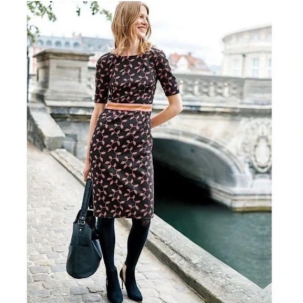 EUC Boden Fleur Fitted Dress - 8R